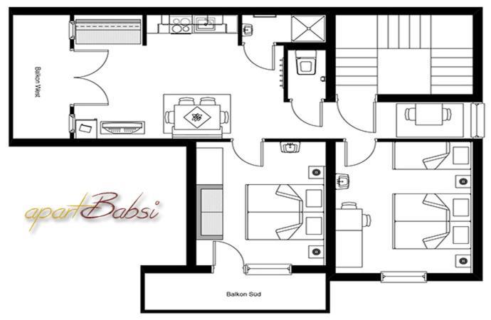 Apartbabsi Apartment Kappl  Luaran gambar